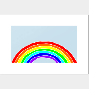 Rainbow Relaxation Posters and Art